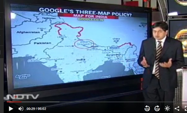 34Apparently,  #NDTV KNOWS what Indian Map looks like.They even did a pgme on that!Yet keep using wrong maps.I wonder why!