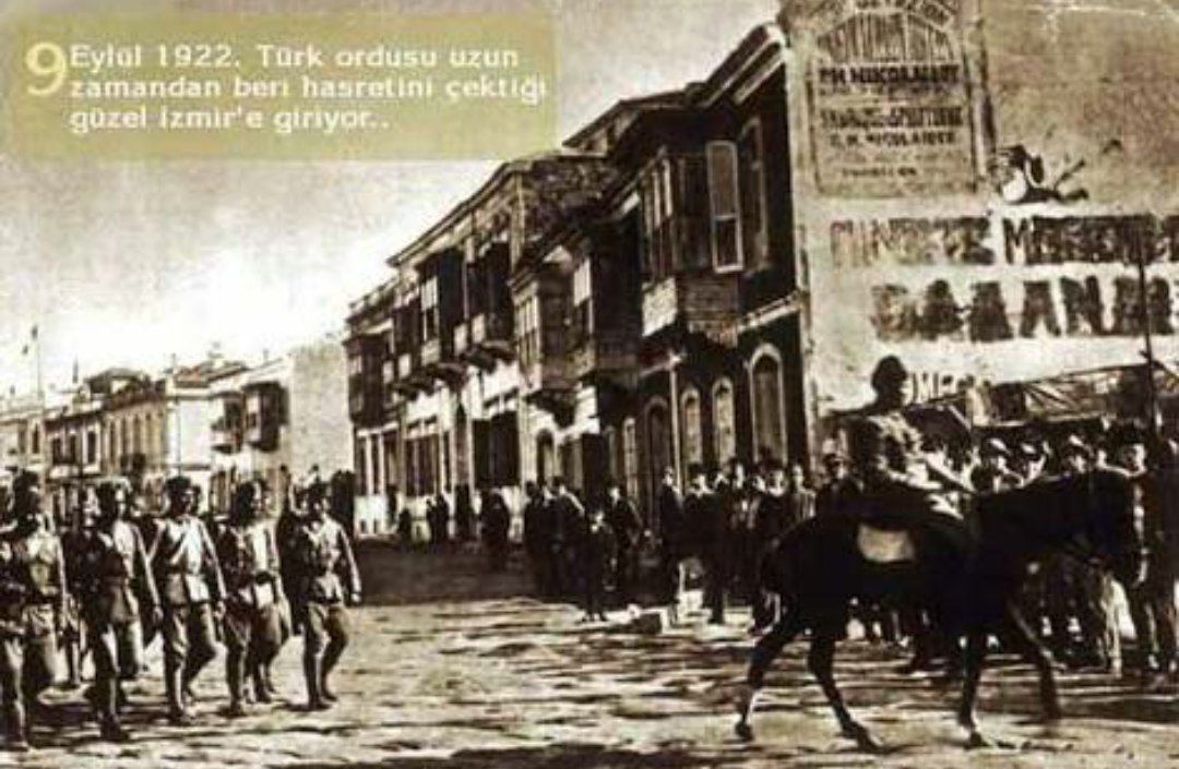 İzmir'i düşman işgalinden kurtaran Gazi Mustafa Kemal Atatürk ve silah arkadaşlarını saygı ve minnetle anıyoruz 🇹🇷 #9Eylül