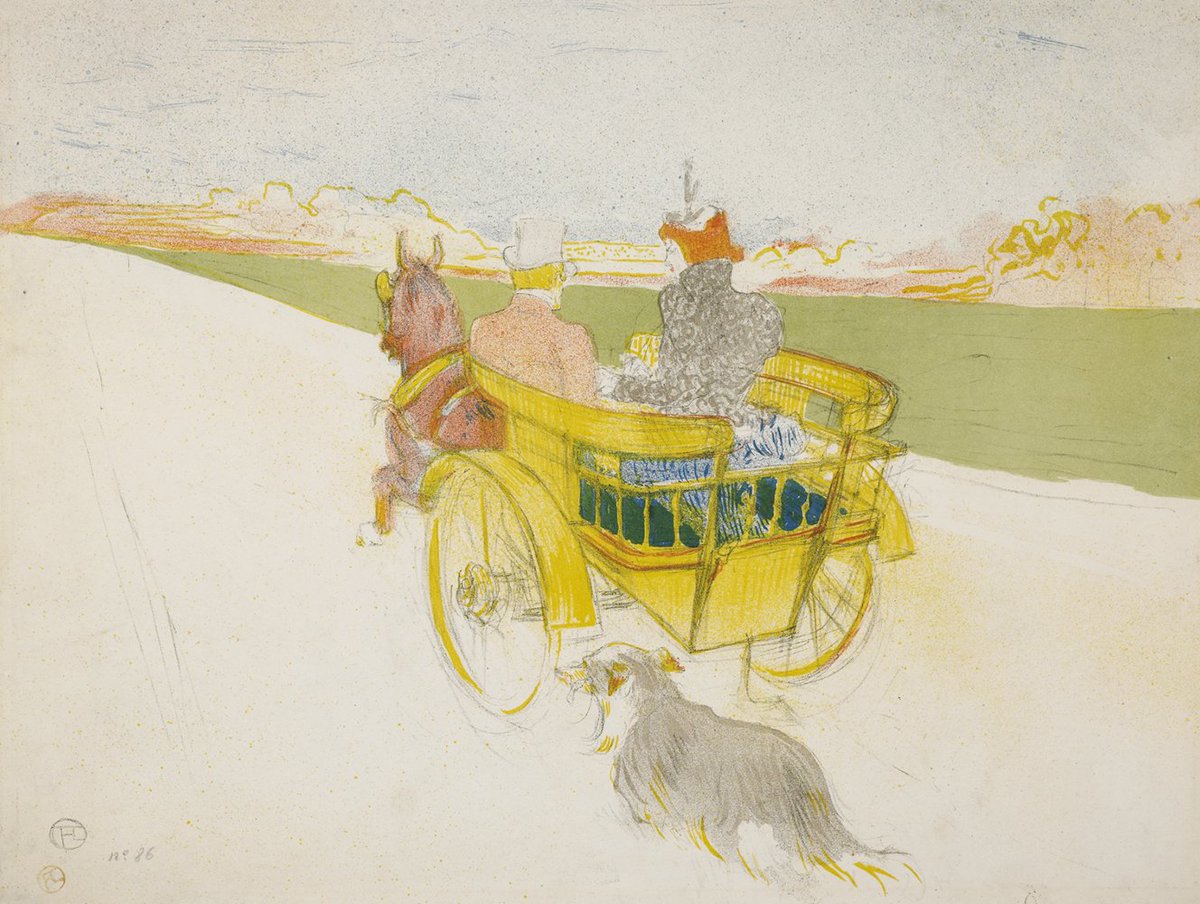 britishmuseum's tweet photo. French artist Henri de Toulouse-Lautrec died #onthisday in 1901. These prints depict the elegance, glamour and excess of France in the 1890s https://t.co/OqDnURddWM