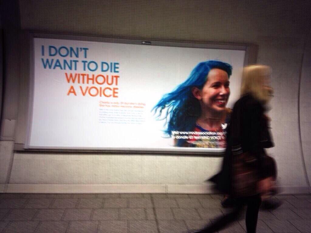 mndassoc's tweet photo. So sad to share that @CharlieRedsed has died. The face of our 2014 Voice Awareness Campaign. Our thoughts with her family and friends. https://t.co/yh3aZOES05