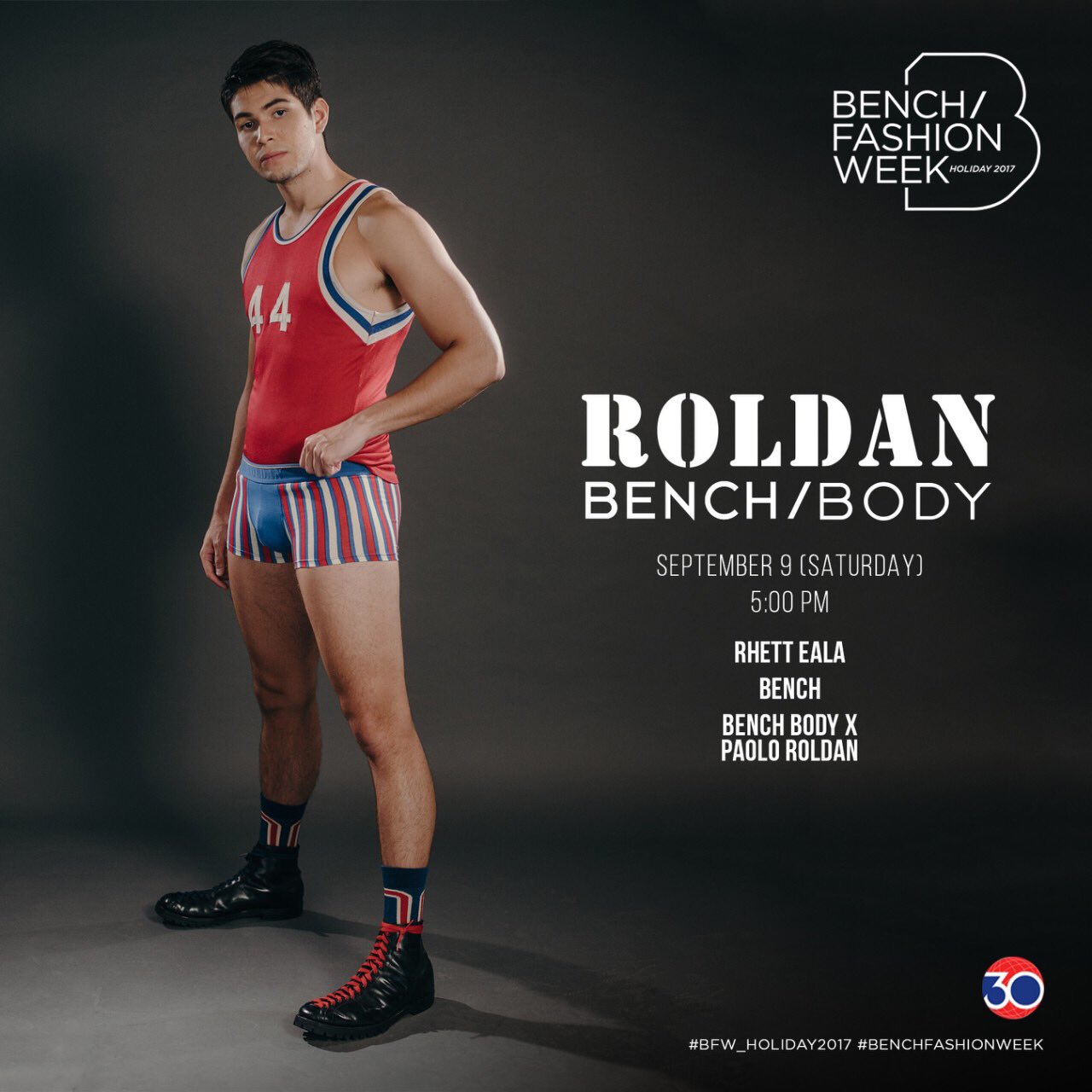 BENCH/ on X: "Are you ready for #BFW_Holiday2017 Day 3? #BenchFashionWeek  continues with @benchtm, #BenchBody x Paolo Roldan, &amp; @rhett3888 today  at 5pm! https://t.co/6SbUTUnfBb" / X