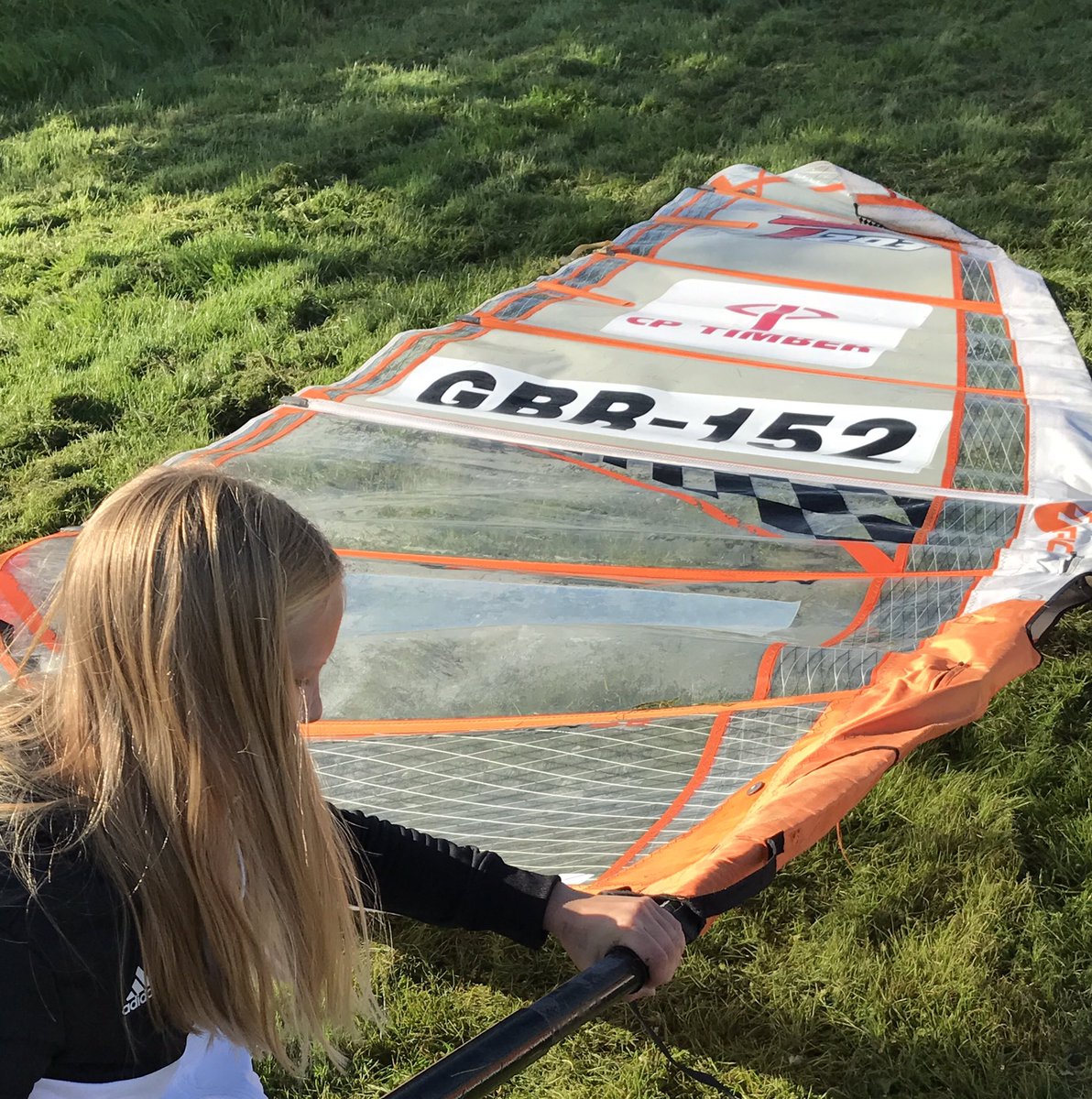 CP's sponsored sailor Rosie Winter preps for the T15 Champions cup at Grafham water