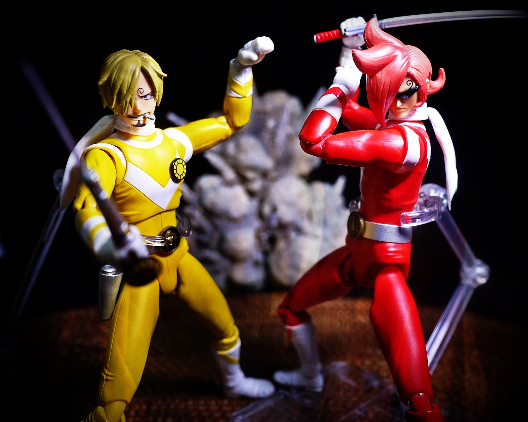 تويتر Lefty على تويتر イチジお兄様にはレイドスーツのフィギュアがまだないなー思っってたら サンバルカンのフィギュアーツと目が合ってしまったwww 戦隊ヒーロー ジェルマ66 サンジ君もイチジお兄様も 結構似合ってるw ワンピースフィギュアを投稿しよう