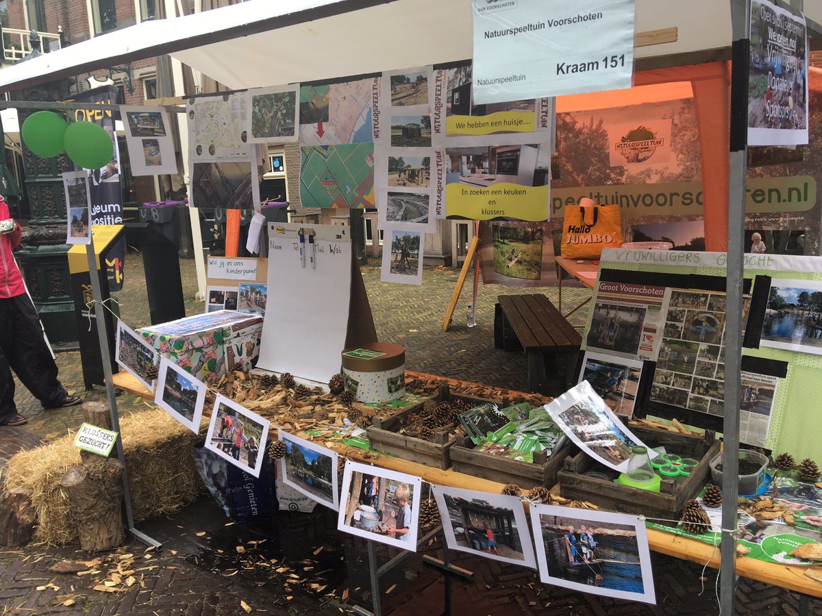 NatuurSTvsn's tweet photo. Kraam nummer 151 op de #vrijwilligersmarkt #voorschoten , we zijn er klaar voor https://t.co/c4exPoukp6