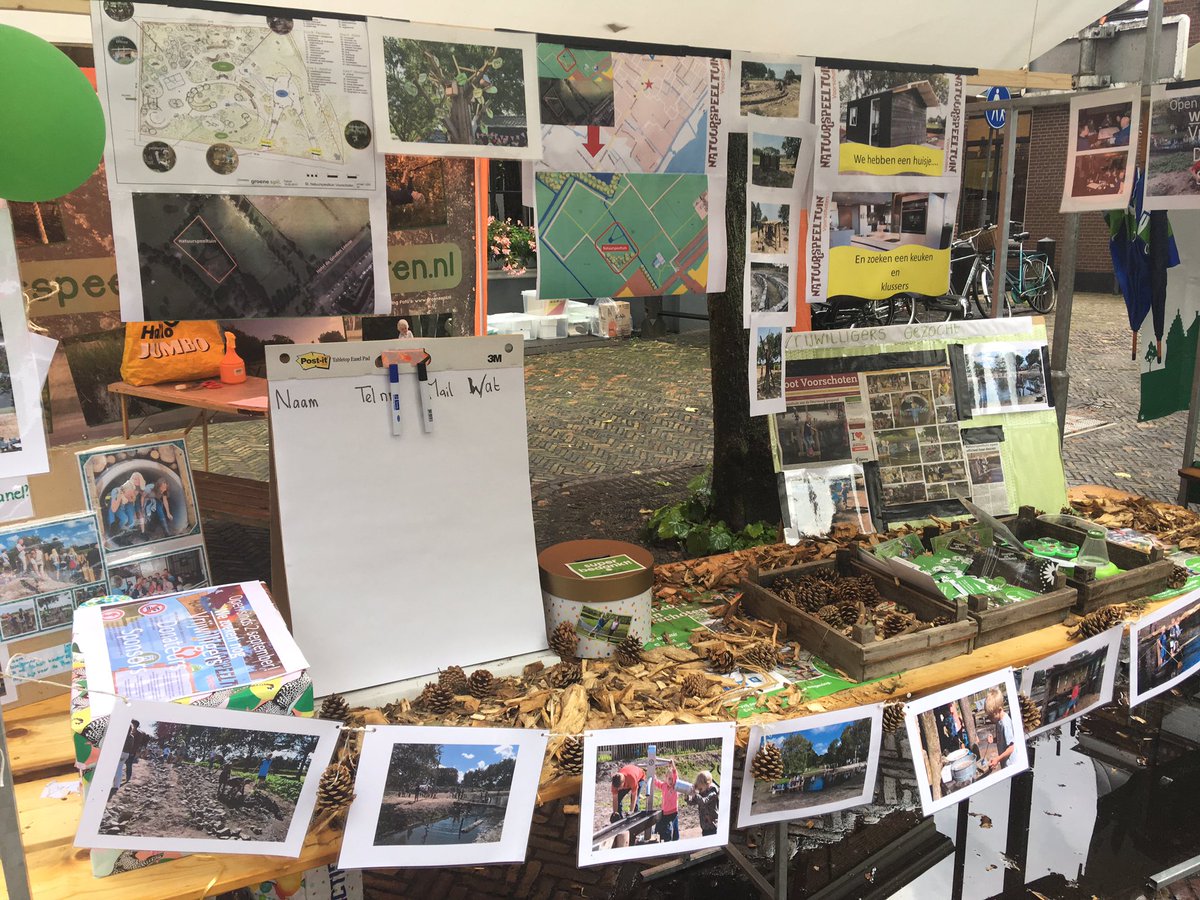 NatuurSTvsn's tweet photo. Kraam nummer 151 op de #vrijwilligersmarkt #voorschoten , we zijn er klaar voor https://t.co/c4exPoukp6