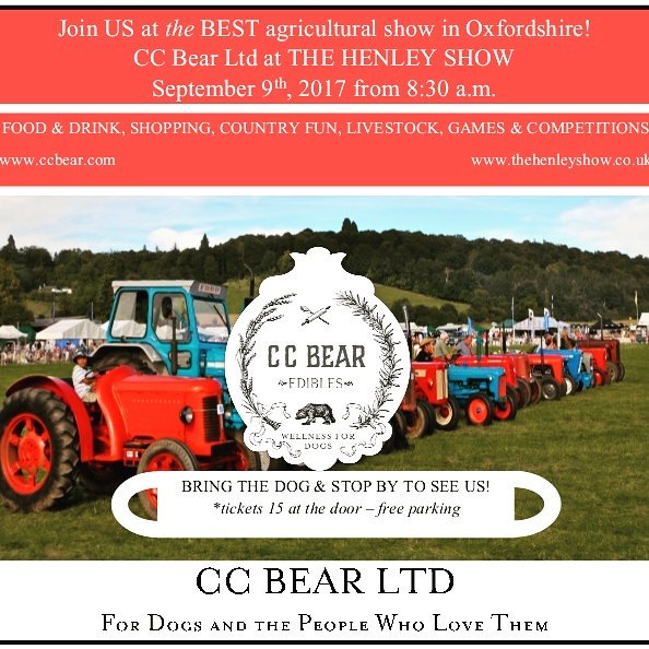 CCBearEdibles's tweet photo. The sun is out &amp; so are all the lovely people &amp; animals at the Henley Show! Stop by to see us in the Food &amp; Wine tent! https://t.co/koCZZEQWaV