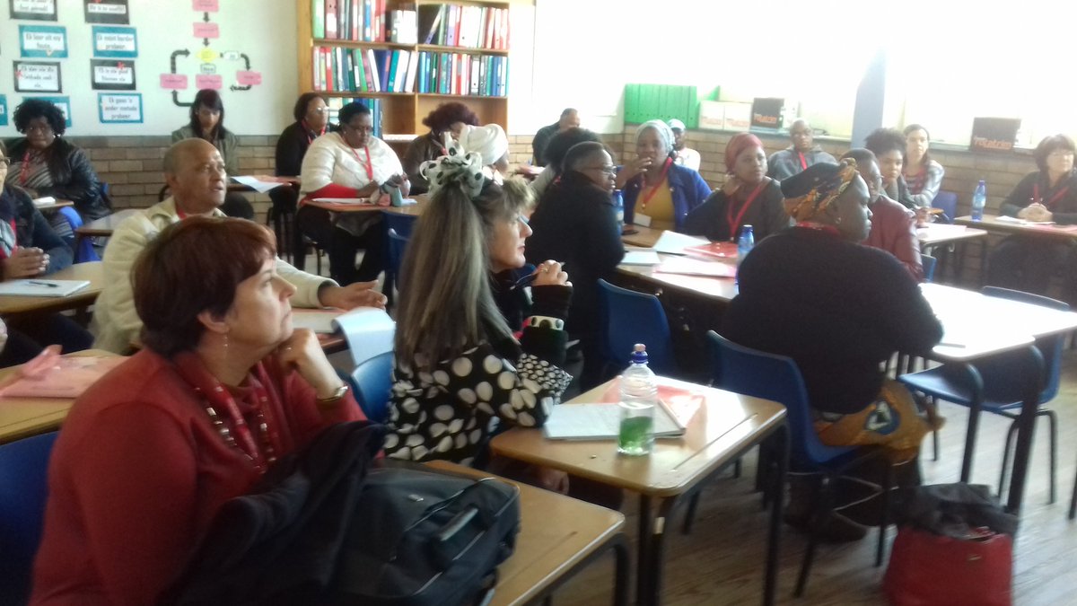 lennycloete's tweet photo. CWED #fetconf in full swing!! Enthusiasm abound!! @teachingconnect @chiromantis @WCED_HOD @SammyBouwers @eltondup @KarenR_Dudley18 @ https://t.co/srUk37IaKw