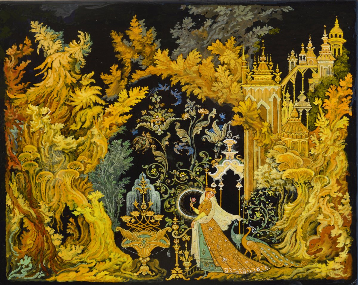 10 октября исполнилось бы 70 лет замечательному палехскому художнику Николаю Павловичу Лопатину!