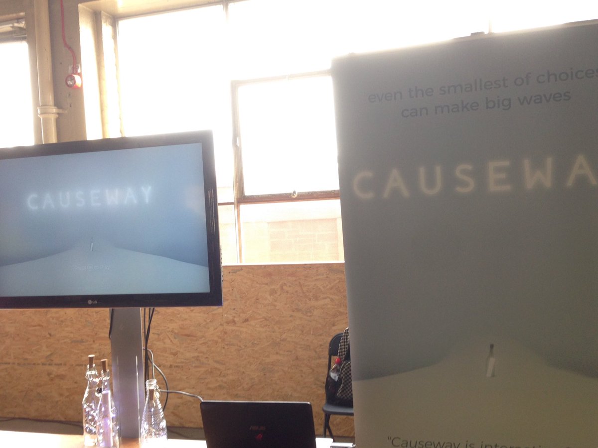 Yarn_Spinners's tweet photo. Come check out Causeway! #THISfest17 #DeeCon #gamedev #indiegame #abertay #dundee https://t.co/6206e7Yb4I