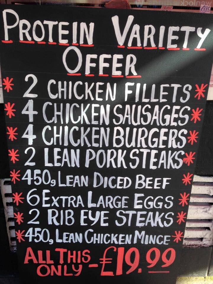 pringbutchers's tweet photo. Protein variety offer all this only £19.99!#shoplocal https://t.co/GhClONawlq