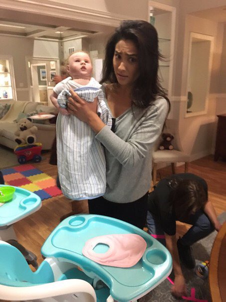 Preparing to be a mother was..fun. But at least I have more success with the real thing.