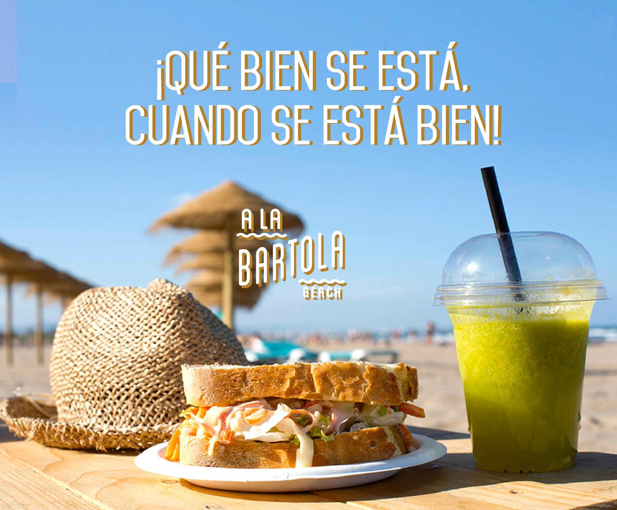 ¿Cuántas fotos habéis visto compartidas en redes sociales con esta frase? ¡Ha llegado tu momento! Hazlo de la mejor manera, #AlaBartola.😎☀️