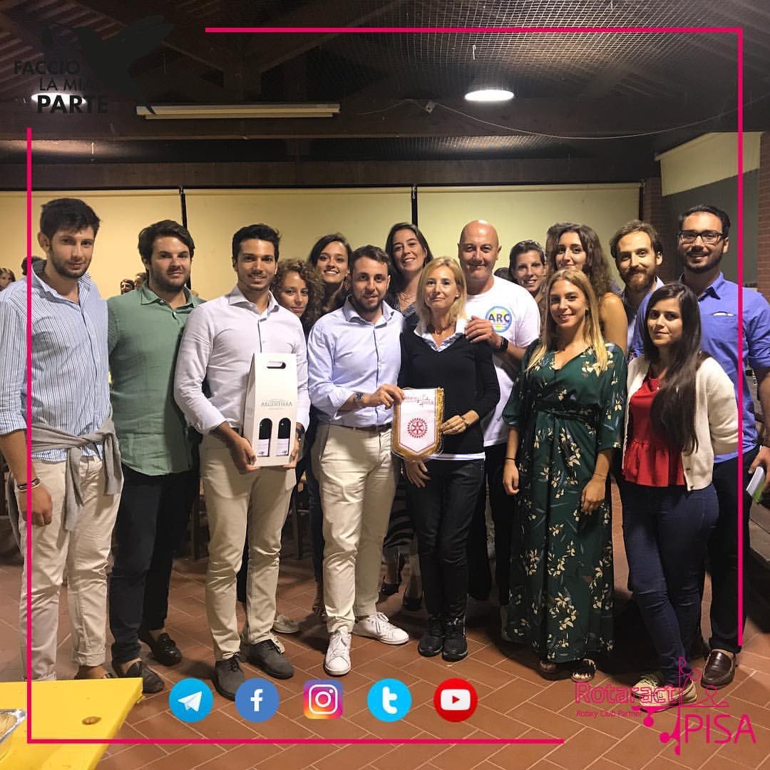rtcpisa's tweet image. Ieri sera insieme ad #ARC, #LILTPisa, @RotaryPacinotti e #RoundTable all'Evento ARCucina e tu mangi.

#RotaratcPisa #FaccioLaMiaParte