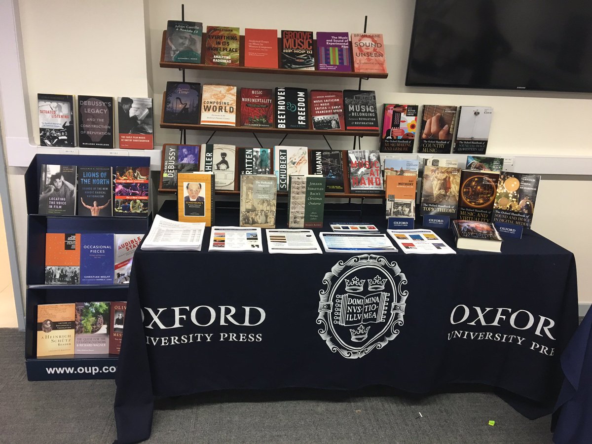 OUPMusic's tweet photo. Will you be at the @royalmusical #RMAConf2017 in Univ. of Liverpool? Come stop by the OUP booth and learn how to receive online discount. https://t.co/LHSzEqDjvB
