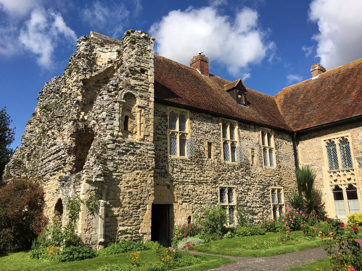 1RobKenyon's tweet photo. Visiting the #oldest inhabited dwelling in the uk #minsterabbey @heritageopenday #thanet https://t.co/c4iQIZ68Sd