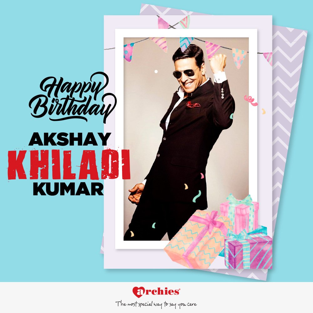 Happy Birthday to the versatile actor, Akshay Kumar...   