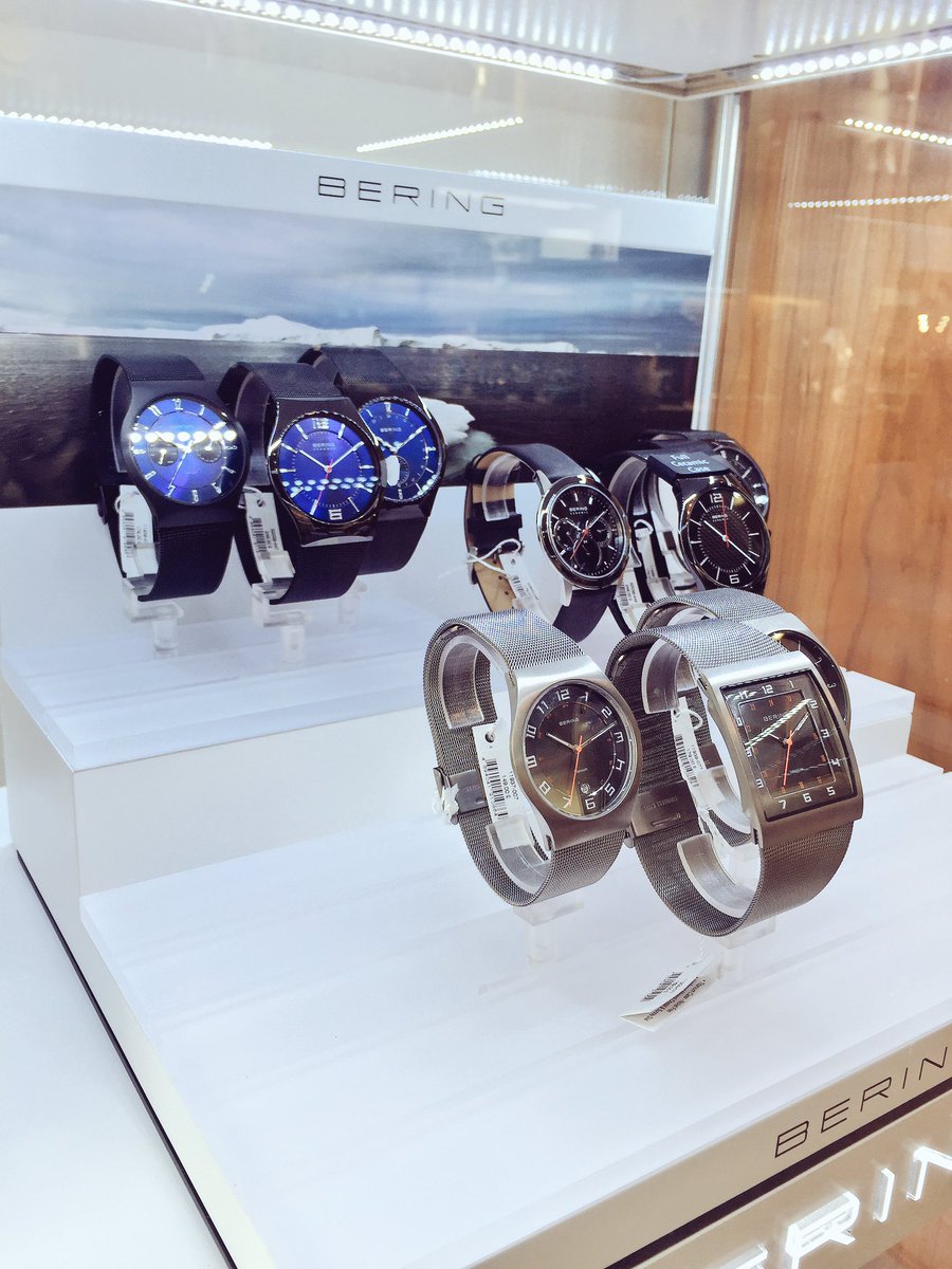 SO excited to introduce our brand new watch brand, Bering! Fabulous range in store now. Starting from £99 there's something for everyone!🎉
