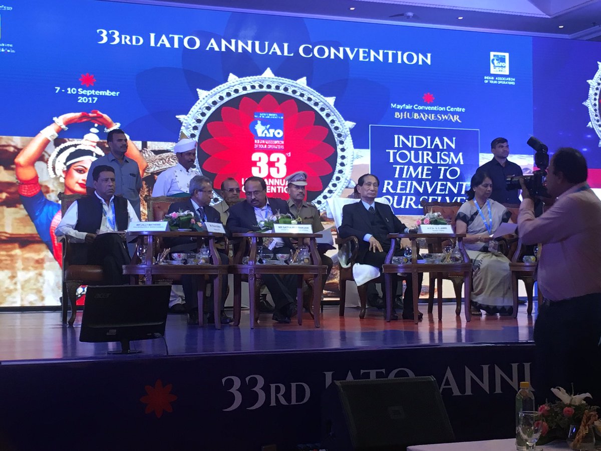 H E Dr S C Jamir, Governor of Odisha at IATO Convention