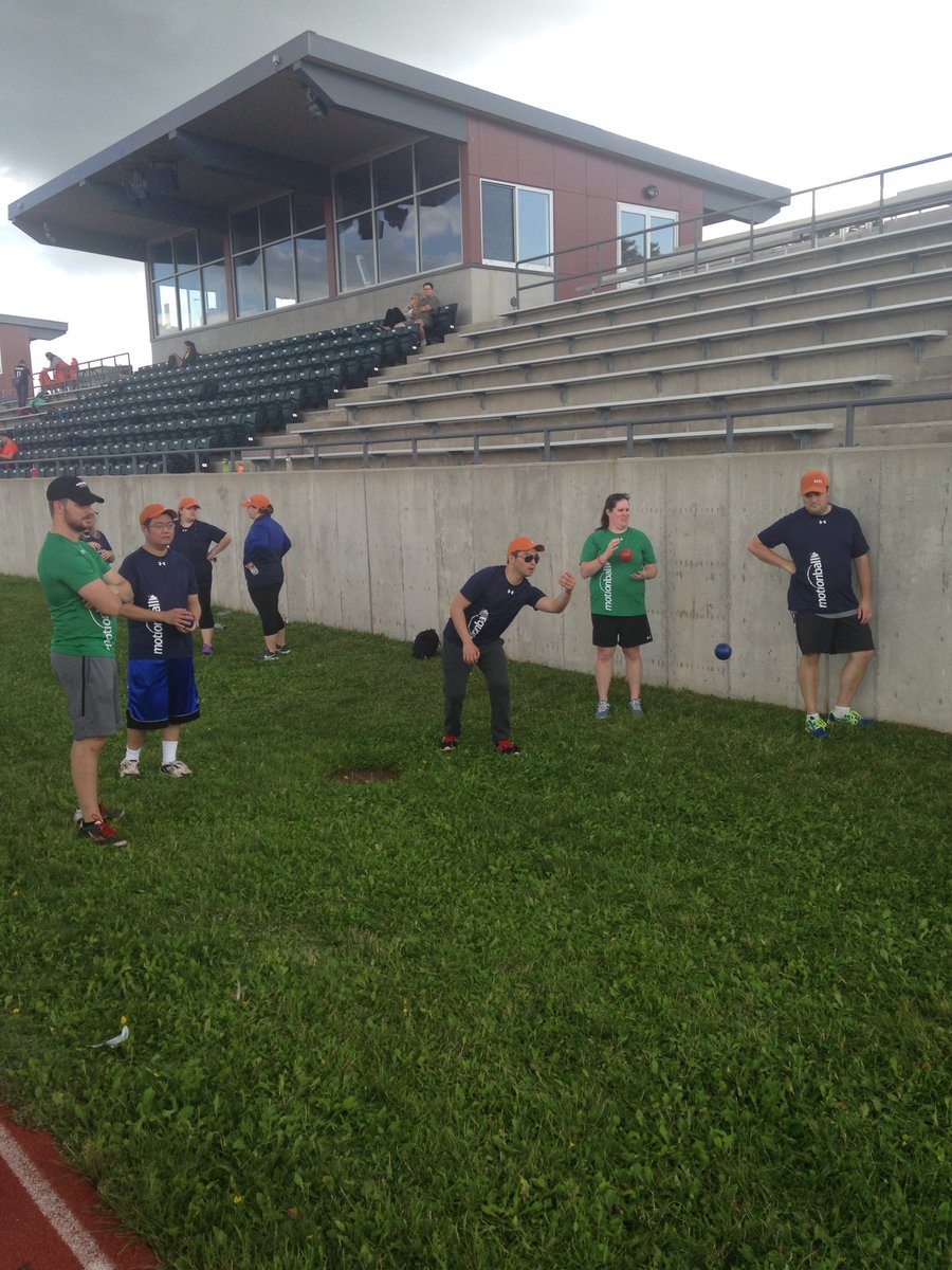 ItsSomerTime's tweet photo. #MOS17 bocce time @FitzYourBiz @motionballPEI https://t.co/OwiWzXjsVx