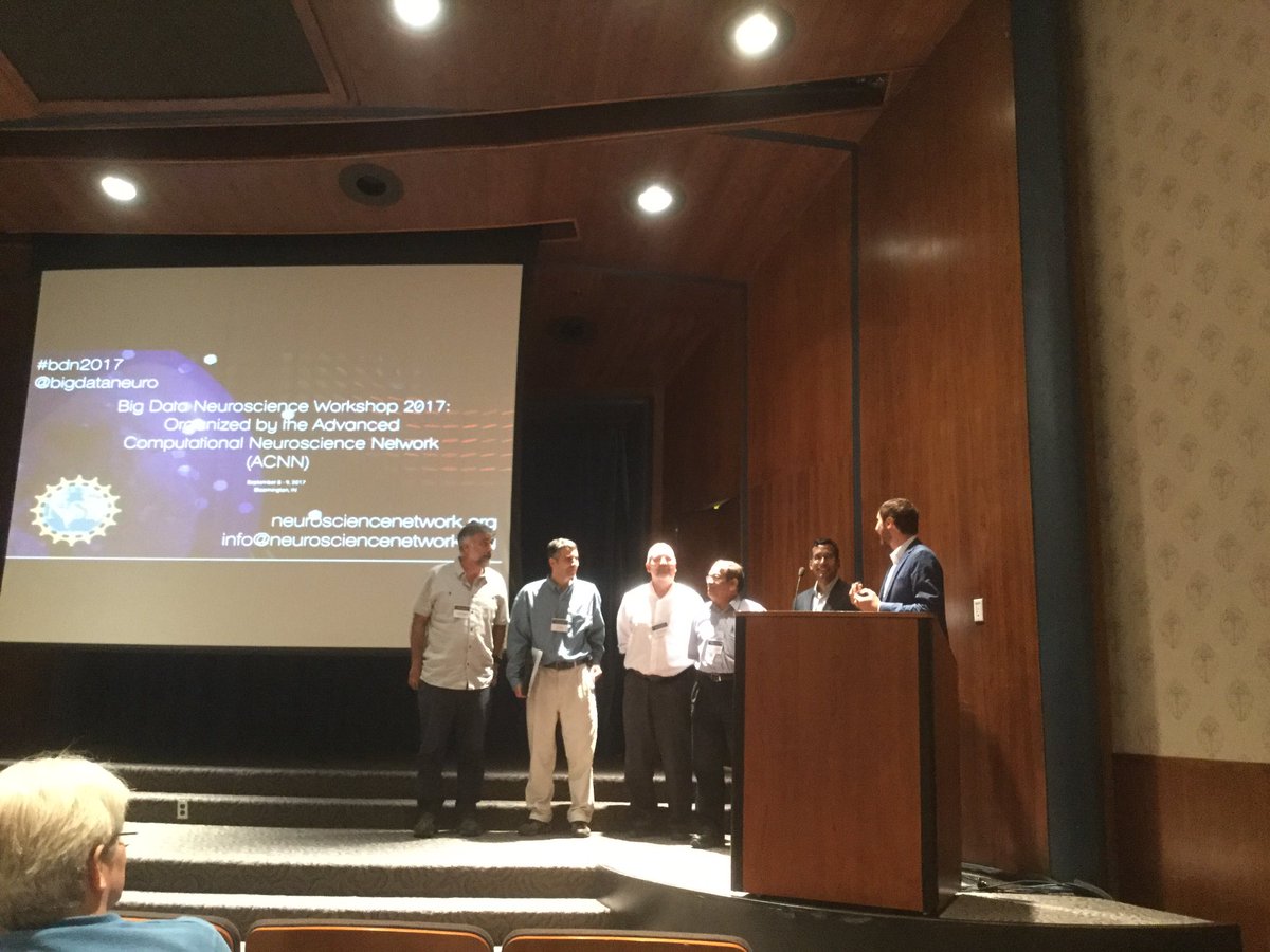dankessler's tweet photo. During closing of @bigdataneuro, @furranko reflects on the challenges of trans disciplinary research and the progress ACNN has made #BDN2017 https://t.co/Ql7CtrBiUn
