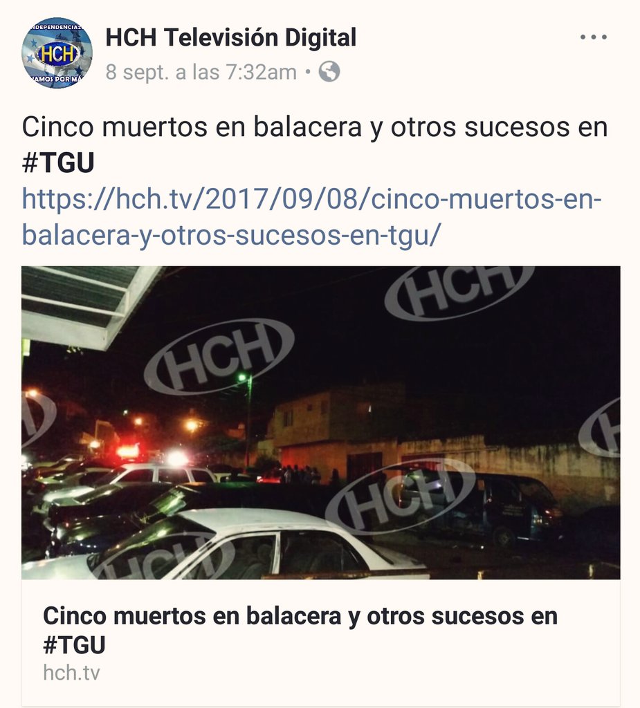 AntiBotsHN's tweet photo. Compare las noticias del mismo día, donde Gobierno mediante FUSINA informan que celebran "Reducción de la Violencia" y realidad es otra⬇ https://t.co/31OibLMcAj