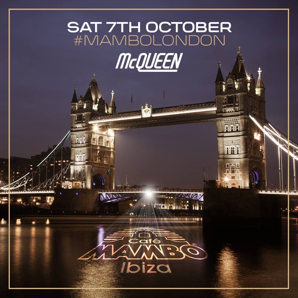 Max__Godfrey's tweet photo. Excited to announce that I will be playing at the @Mamboibiza London Summer Closing Party at @__McQueen__ on 7 Oct! 
https://t.co/80rBQACuDk https://t.co/rIRRgIb2qN
