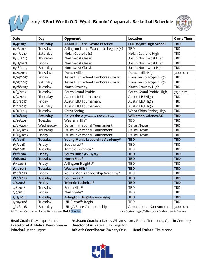 WyattHSBB's tweet image. 17-18' Campaign. #ForTheFunk #ODWyattVsEverybody #KITD #WeAreWyattNation