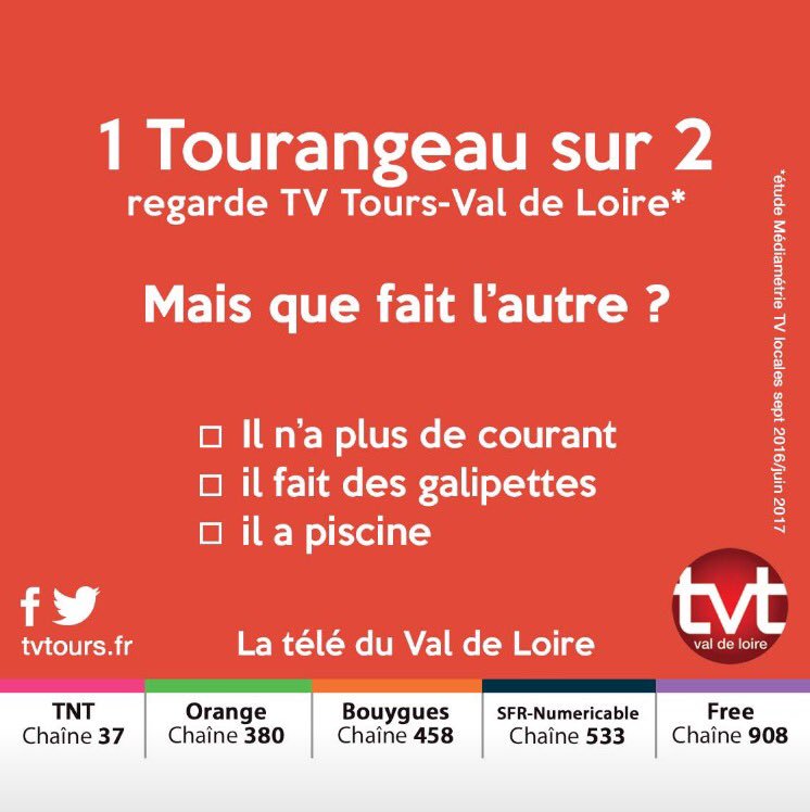 Val de Loire TV tweet media
