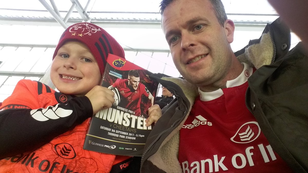 DerekDowling's tweet photo. Come on Munster #MUNvCHE https://t.co/ECOD33ISt5
