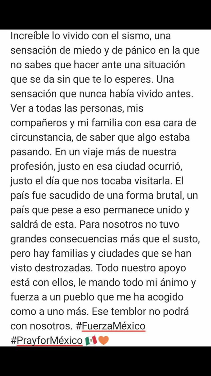 🙏🇲🇽♥ #FuerzaMexico