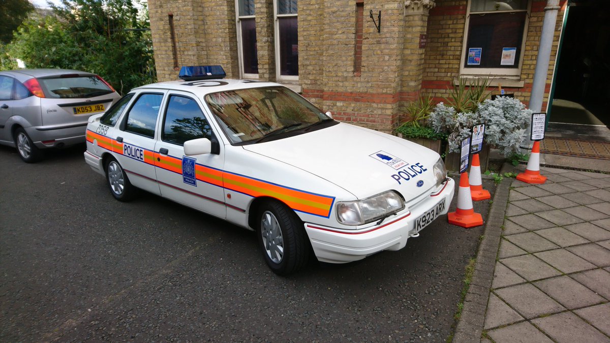 The star of #TheBillRewind the original Sierra One police car waiting 4 tonight's Misty Moon's #TheBillReunion <a href="/CinemaMuseum/">The Cinema Museum</a> <a href="/GrahamcoleAct/">graham cole OBE</a>