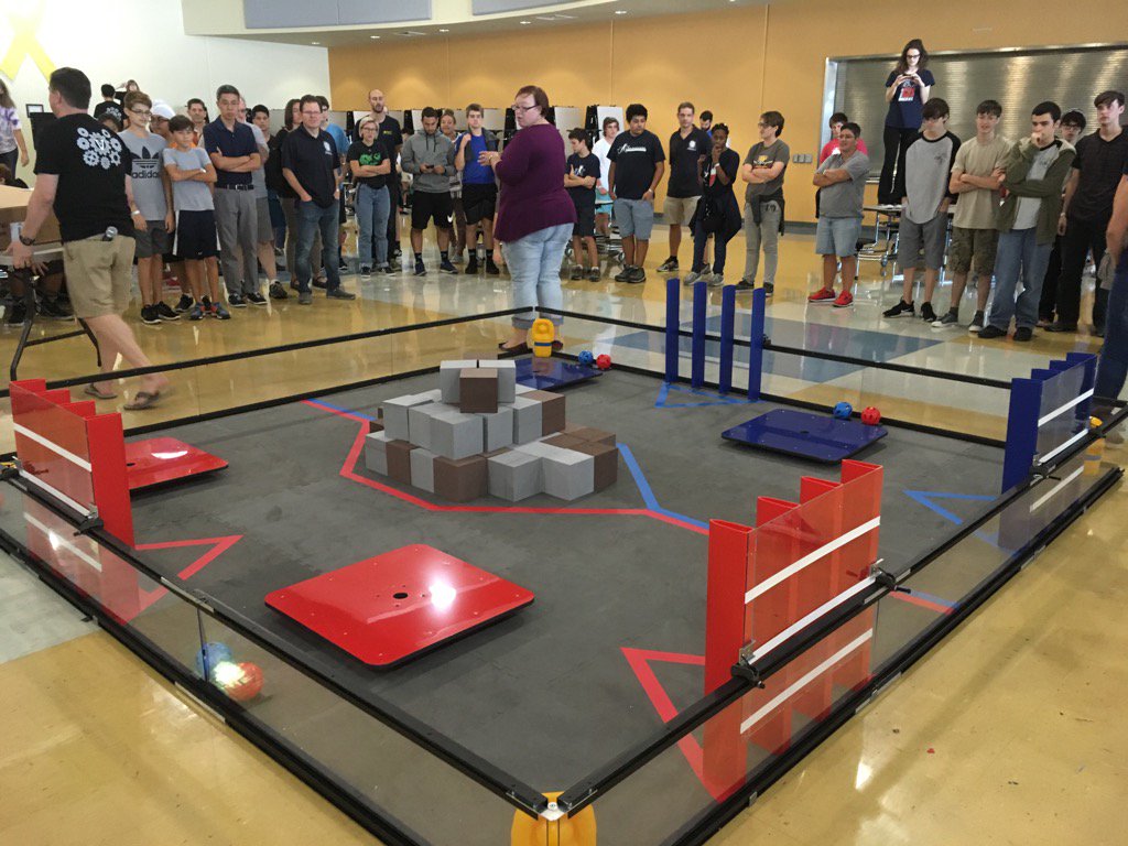 FTCViperBots's tweet photo. First look at the #FIRSTRelicRecovery game elements! Can't wait to see what the @FTCTeams design. Good luck everyone! https://t.co/KIW5J7onAz