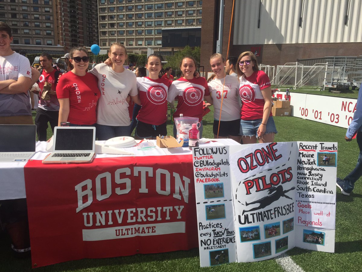 buuprising's tweet photo. Our ladies are ready! Check us out at Splash from 12-2pm #fallrecruitment2017 #fire https://t.co/hGJr1TBahW