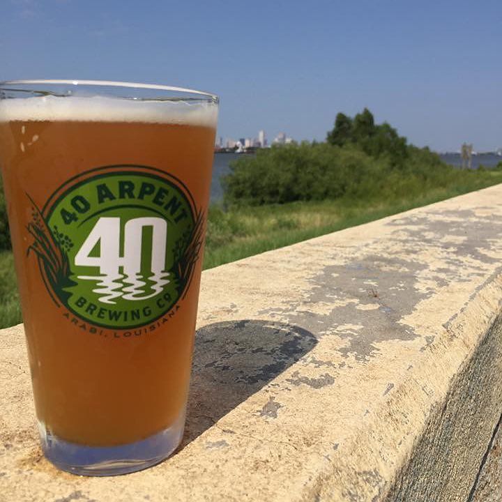 40ArpentBrewing's tweet photo. Beautiful day for a pint! Pineapple Orange Blossom O-Possum on tap today! #specialtybeer #nolaviews #niceday https://t.co/B2KVcxBSgW https://t.co/7vqL84VJ47