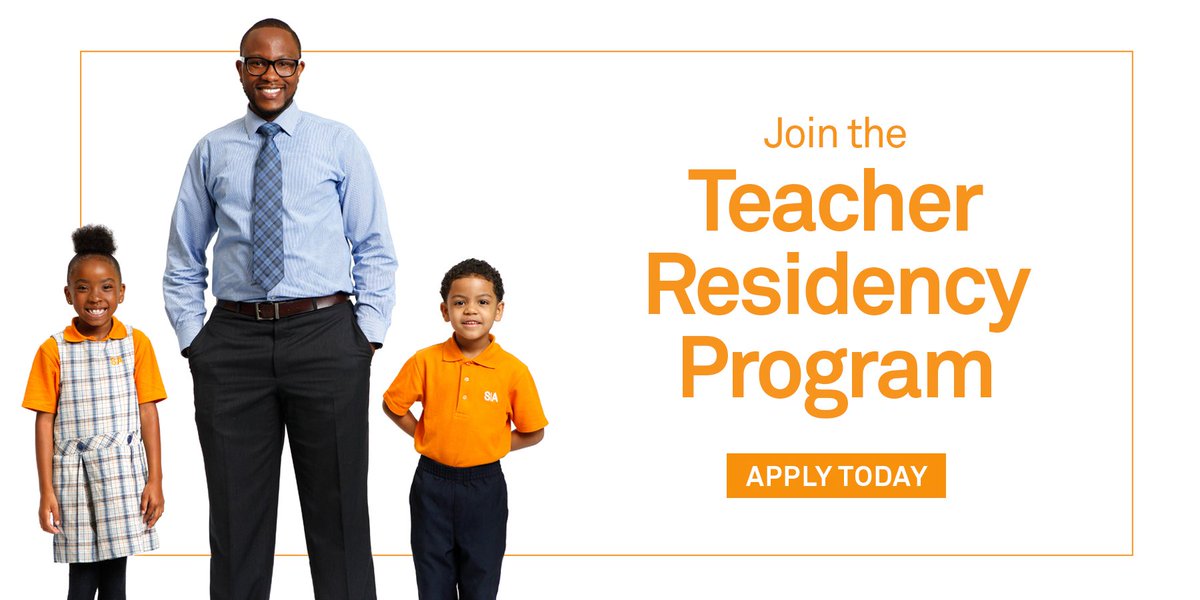 SuccessCharters's tweet photo. Ready to kick-start your career in education? Explore our teacher residency opportunities: https://t.co/4ohNiqcNqf #JoinSuccess https://t.co/akdMcJhAsz