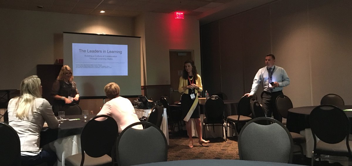 GingeraffeBald1's tweet photo. @BCPSdistrict presenting how they built a culture or collaboration through learning walls. #LfKC17 #TLKY https://t.co/u0RFTapvCd