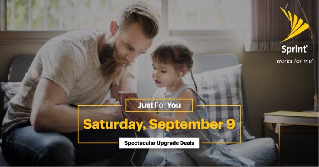 SprintbyWL's tweet photo. We 💛 rewarding our customers, so TODAY ONLY we will waive all upgrade fees at the Sprint in South Barrington Arboretum! #JustForYou https://t.co/0rI4y47dG0
