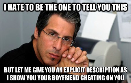 totalmessxpress's tweet photo. Enjoying that @VH1 plays reruns of Cheaters on Sat mornings. Forgot how wild the show can be! #slutcatchers https://t.co/aLVkGvW1cC
