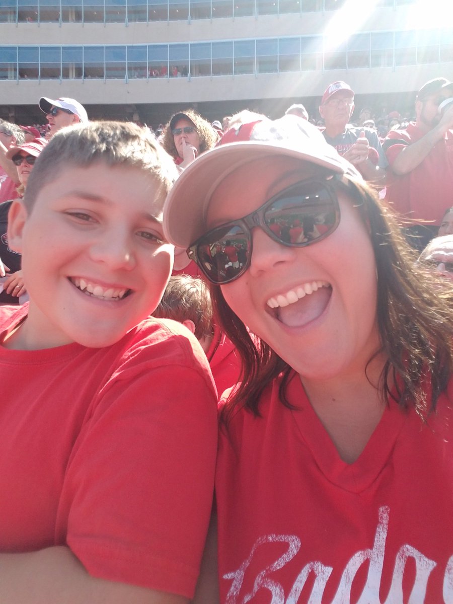 AmandaCashin1's tweet photo. Touchdown baby! #badgers 🏈🏈🏈 https://t.co/AL3wSj5hCt