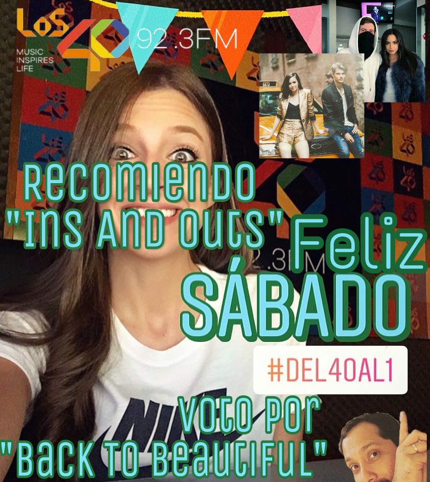 sheismelie's tweet photo. @los40Paraguay @FaduaHuespe @osvalmart40 🎶 voto por @SofiaCarson 💙 con #BACKTOBEAUTIFUL recomiendo #InsAndOuts #Del40al1 💥 https://t.co/krSSct1YCl