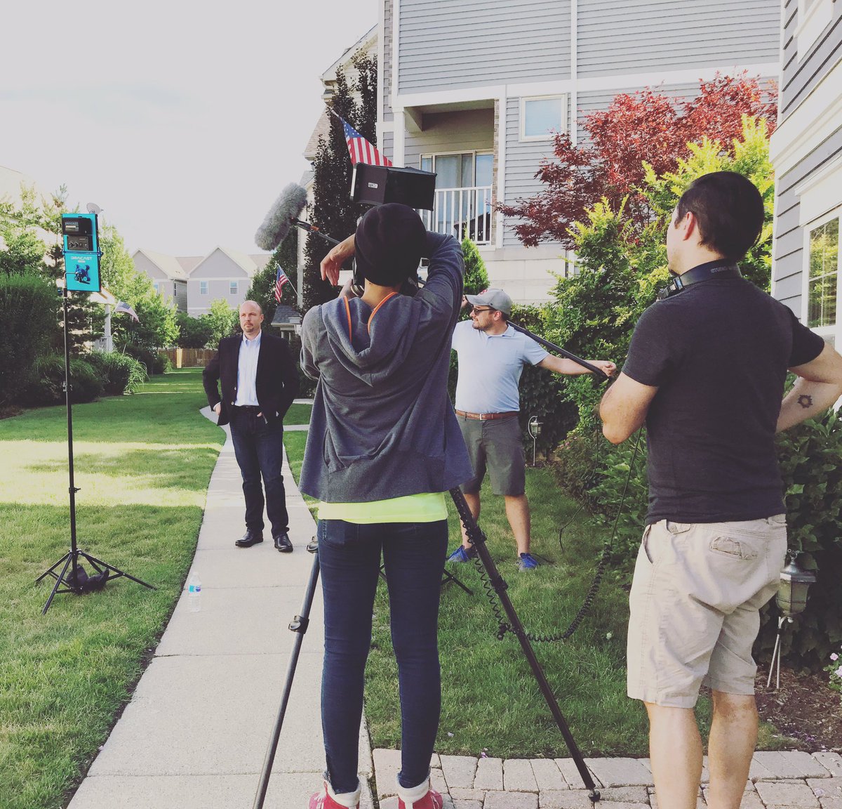 loudbyte's tweet photo. Passing plane, neighbors mower, news helicopter ...Sometimes we wait.  🎥. #commercialvideo #videoproduction #loudbyte https://t.co/9NN0EwGVNt