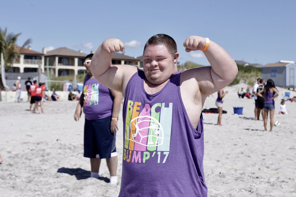 SONewJersey's tweet photo. We're serving up funds for our athletes today at #BeachBump https://t.co/HLrJNkurJq