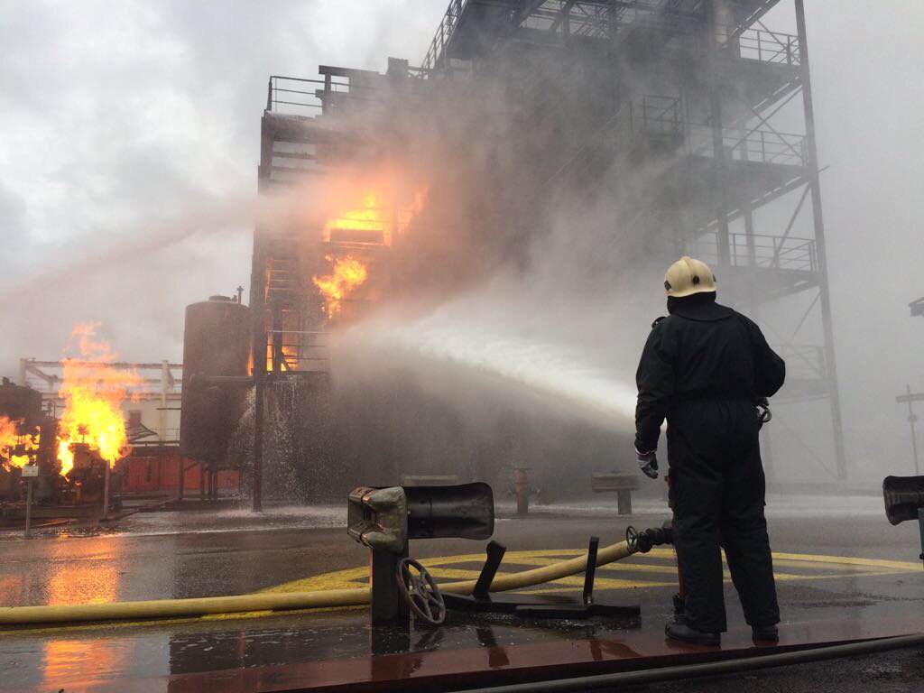 Falck Fire Services with a permanent focus on quality. Drilss and training for all crewmembers till Operation Director.