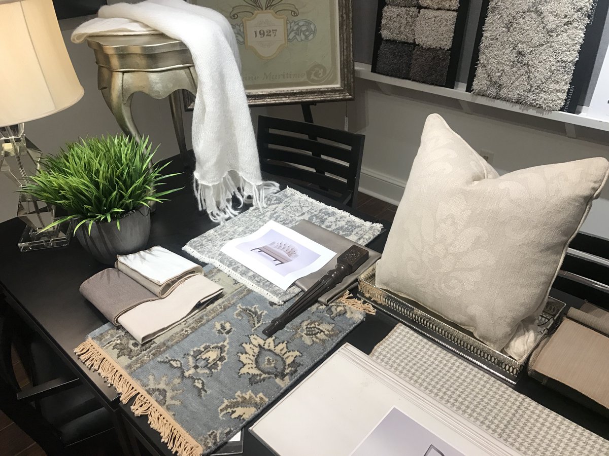 EthanAllenATX's tweet photo. Pattern, texture and color, oh my! Presentations are underway at our Design Centers, don’t miss out on all the fun! #ethanallendesign https://t.co/r05zrovwU0