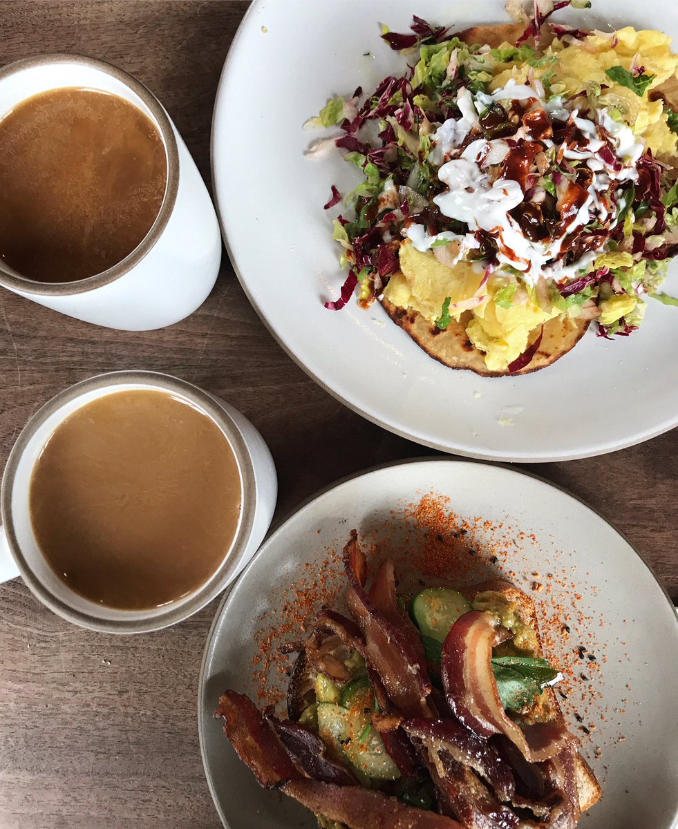 mrsmirapeterson's tweet photo. The breakfast club.🍳🥑🍞🐷☕️ #outerlandssf https://t.co/yAkFmr3qPE
