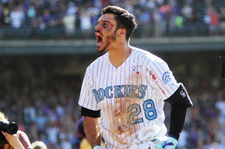 BasebaIlKing's tweet image. Who's had a better season?
RT for Nolan Arenado 
Like for Manny Machado