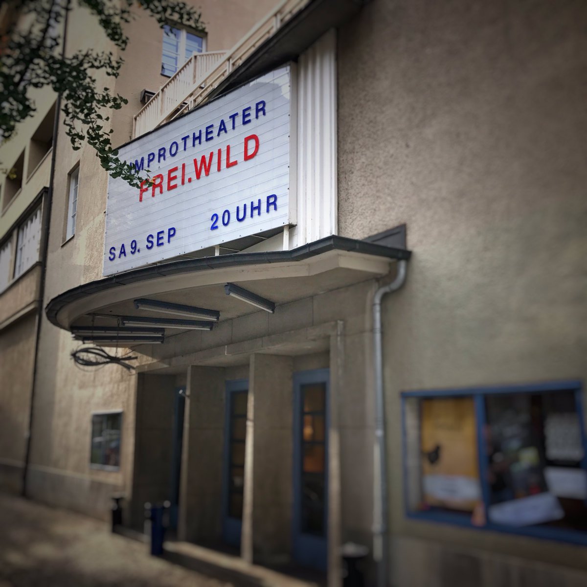 freiwildimpro's tweet image. Wir sind schon da und freuen uns auf unser Publikum und die Show 😊.