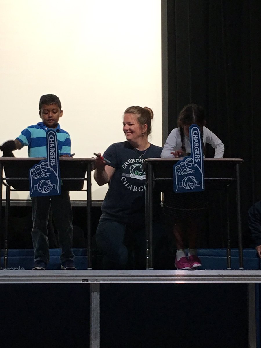 Churchvilleps's tweet photo. We saw Churchville's first ever game show and "The Braes" came back to town!! Happy birthday, indeed! #ChargerSpirit https://t.co/ojZYY2w4rr
