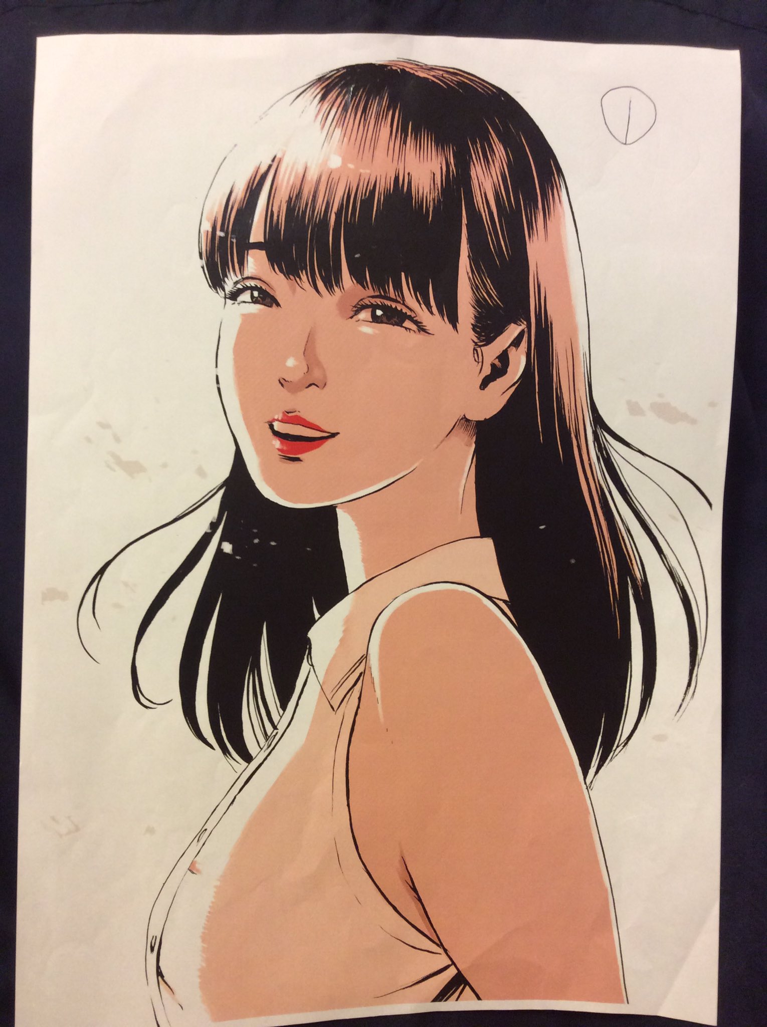 日本限定 激レア⭐︎水無月すう先生 私の救世主様サイン入り原画