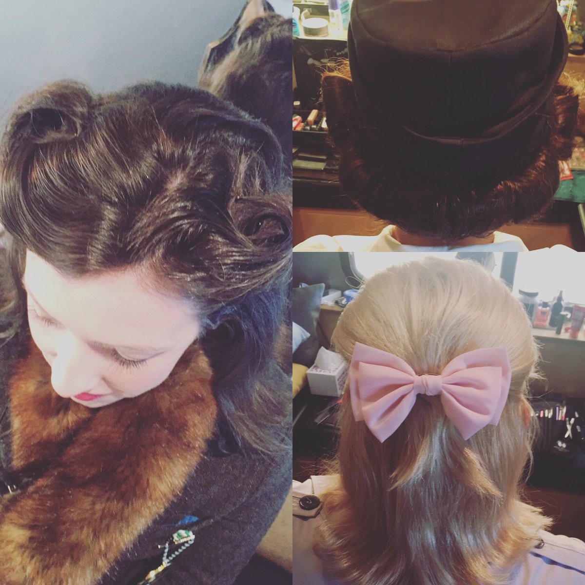 GeorgieAmyTooth's tweet photo. @goodwoodrevival vintage hair styles by @georgieamytooth #hair #fashion #vintage #victoryrolls #beehive https://t.co/HXPeQAzV80